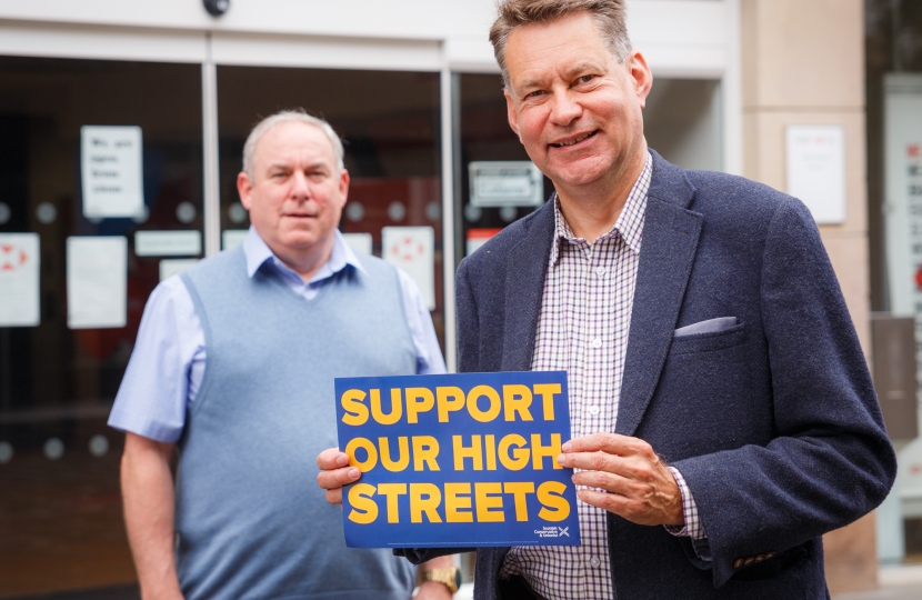 We are actively involved in campaigning on local issues such as encouraging support for our High Street.