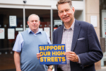 Councillor Chris Ahern and Murdo Fraser MSP